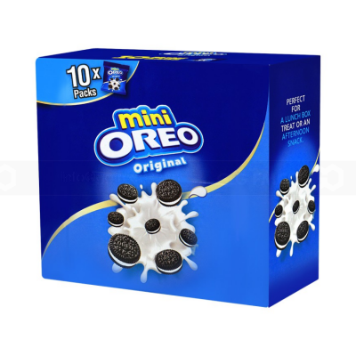 Oreo Cookies Mini Vanilla 20.4g x 10 x 6 Boxs