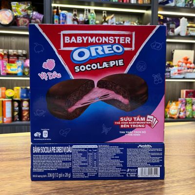  Oreo BabyMonster Socola Pie Strawberry 336g x 8 boxes