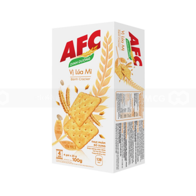 Wholesale AFC Cracker Wheat 100g x 36 Boxes