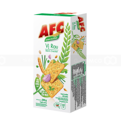 Wholesale AFC Cracker Vegetable 200g x 16 Boxes