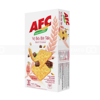 Wholesale AFC Cracker Beef Steak 200g x 16 Boxes