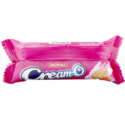 Wholesale Cream-O Sandwich Cookies Strawberry Cream 54g x 48 Bags