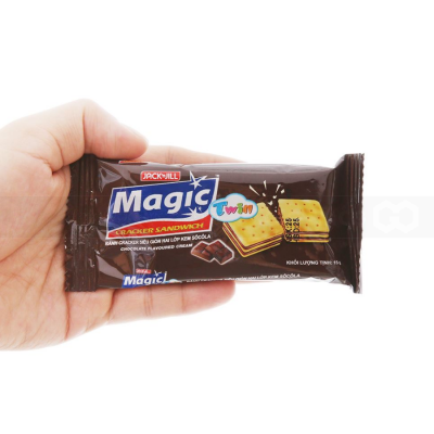 Wholesale Magic Twin Cracker Sandwich Chocolate Cream 15g x 20 Pack x 16 Boxs