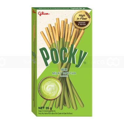 Wholesale Pocky Matcha Biscuit Stick 35g x 10 Boxes x 12 Blocks