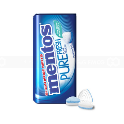 Wholesale Mentos Pure Fresh Peppermint 35g x 6 x 12 Boxes