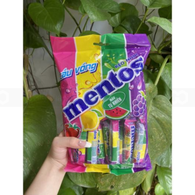 Wholesale Mentos Mini Rainbow 336g (14g x 24 Rolls) x 22 Pouches