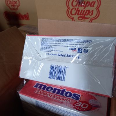 Wholesale Mentos CleanBreath 30' Mint Peach Flavor 35g x 12 x 6 Boxes