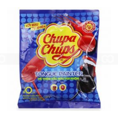 Wholesale Chupa Chups Lollipops Colors Tongue Painter 100g x 70 Bags 