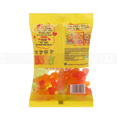 Wholesale Chupa Chups Jelly Mixed Fruit Panda Bear 160g x 30 Bags