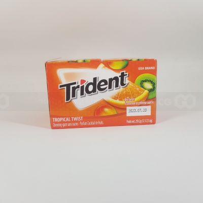 Trident Sugar Free Tropical Fruit 28S 50.4g