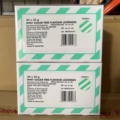 Fisherman's Friend Sugarfree Candy Mint 25g x 24 Packs x 12 Boxes