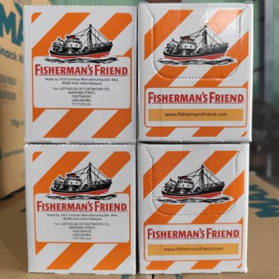 Fisherman's Friend Sugarfree Candy Mandarin 22g x 24 Packs x 12 Boxes
