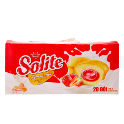 Wholesale Solite Cupcake Strawberry 360g x 12 Boxes 
