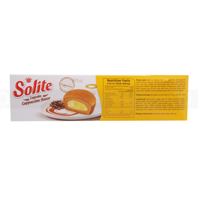 Wholesale Solite Custard Cake Cappuchino 276g x 10 Boxes