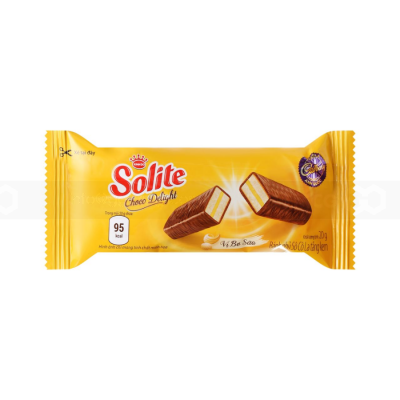 Wholesale Solite Custard Cake Choco Delight Buttler & Milk 280g x 8 Boxes