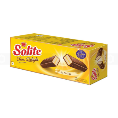 Wholesale Solite Custard Cake Choco Delight Buttler & Milk 120g x 12 Boxes