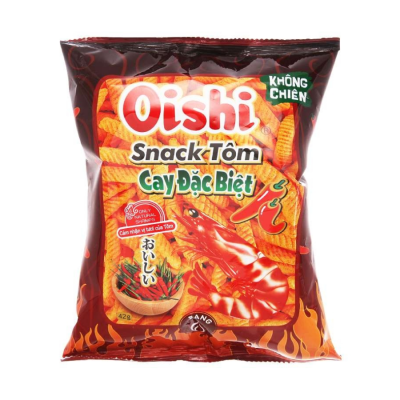 Oishi Snack Special Hot Shrimp 12g x 100 Bags