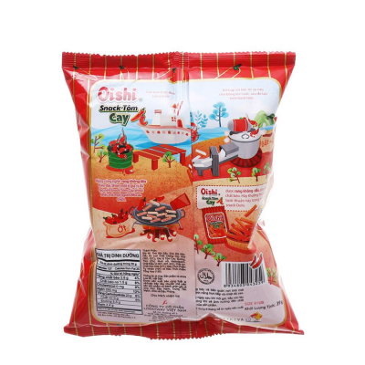 Oishi Snack Spicy Shrimp 34g x 80 Bags