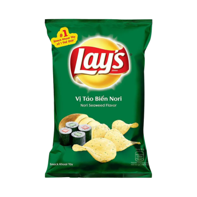 Wholesale Lay's Nori Seaweed Snack 90g x 40 Bags