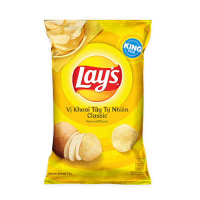 Wholesale Lay's Classic Potato Snack 53g x 100 Bags