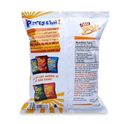 Poca Partyz Shrimp Chips Snack 29g x 80 Bags