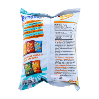 Poca Partyz Sweet Corn Butter Shock Snack 30g x 80 Bags