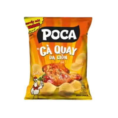 Poca Partyz Crispy Roasted Chicken Flavor 60g x 70 Bags