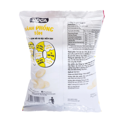 Poca Partyz Shrimp Chips Snack 60g x 70 Bags