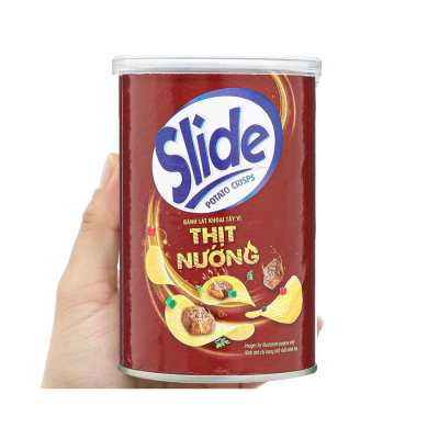 Slide Potato Crisps Barbecue 60g x 28 Cans