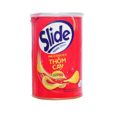 Slide Potato Crisps Hot Spicy 75g x 28 Cans