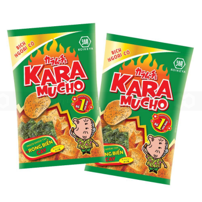 Wholesale Karamucho Potatoes Chips Seaweed 80g x 40 Bags