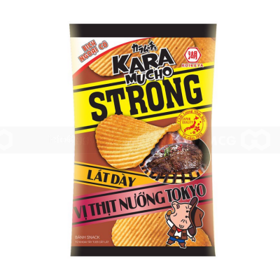 Wholesale Karamucho Potatoes Chips Strong BBQ 80g x 40 Bags
