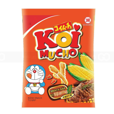 Wholesale Koimucho Corn Snack BBQ 36g x 80 Bags