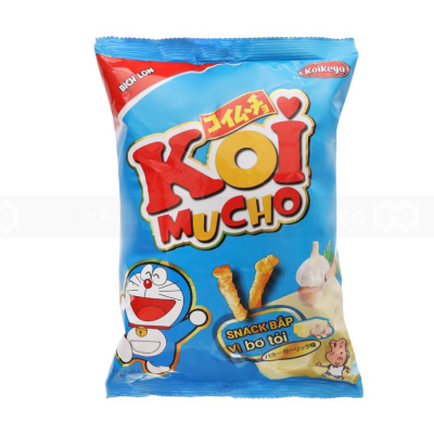Wholesale Koimucho Corn Snack Garlic 64g x 40 Bags