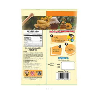 Koimucho Corn Snack Honey 57g x 40 bags 