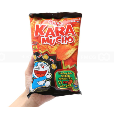 Wholesale Karamucho Potatoes Chips Spicy 26g x 100 Bags