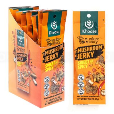Mushroom Jerky Sweet and Spicy 25g