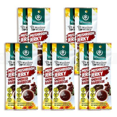 Mushroom Jerky Smoked Barbecue 25g