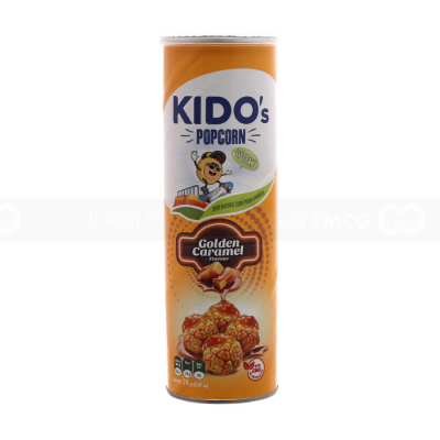 Wholesale Kido's Popcorn Golden Caramel 70g x 12 Cans