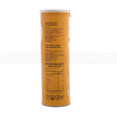 Wholesale Kido's Popcorn Golden Caramel 70g x 12 Cans