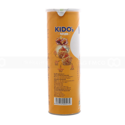 Wholesale Kido's Popcorn Golden Caramel 70g x 12 Cans