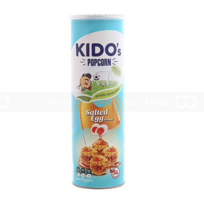Wholesale Kido's Popcorn Salted Egg 70g x 12 Cans