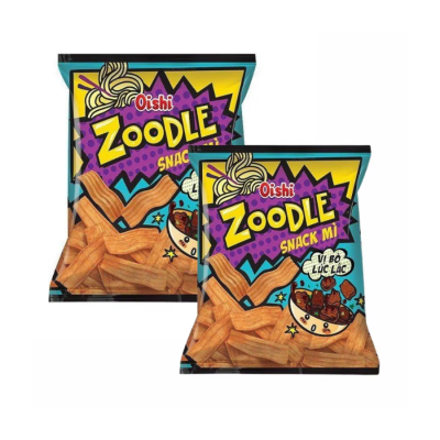 Oishi Zoodle Beef Rattles Flavor Snack 32g x 80 Bags