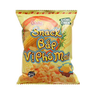 Oishi Snack Corn with Cheese 68g x 60 Bags