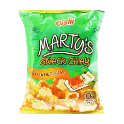 Oishi Snack Vegetarian Roasted Pork Skin 68g x 60 Bags