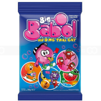 Wholesale Big Babol Gum Fruit 170g x 40 Pouches