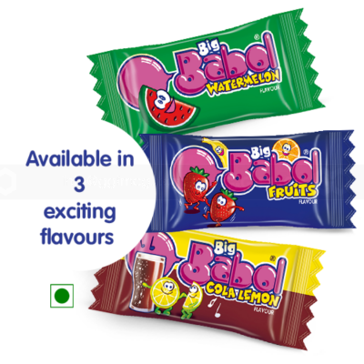 Wholesale Big Babol Gum Fruit 170g x 40 Pouches