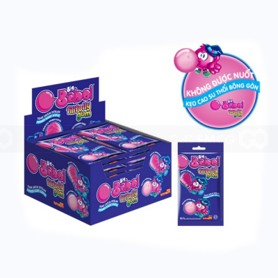 Wholesale Big Babol Filly Folly Gum Fruit 11g x 12 Bags x 6 Box