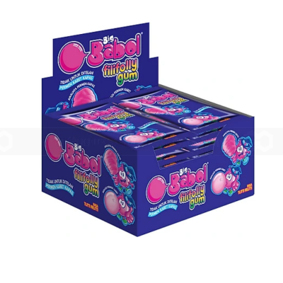 Wholesale Big Babol Filly Folly Gum Fruit 11g x 12 Bags x 6 Box