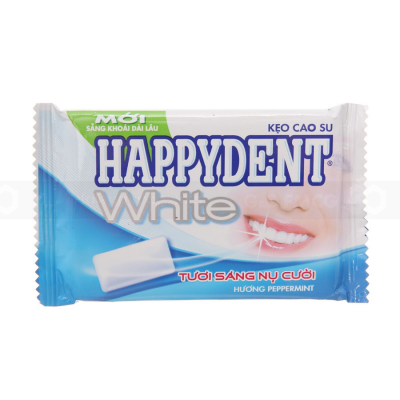 Wholesale Happydent WHITE Gum Peppermint 11.2g x 15 Blisters x 20 Boxes